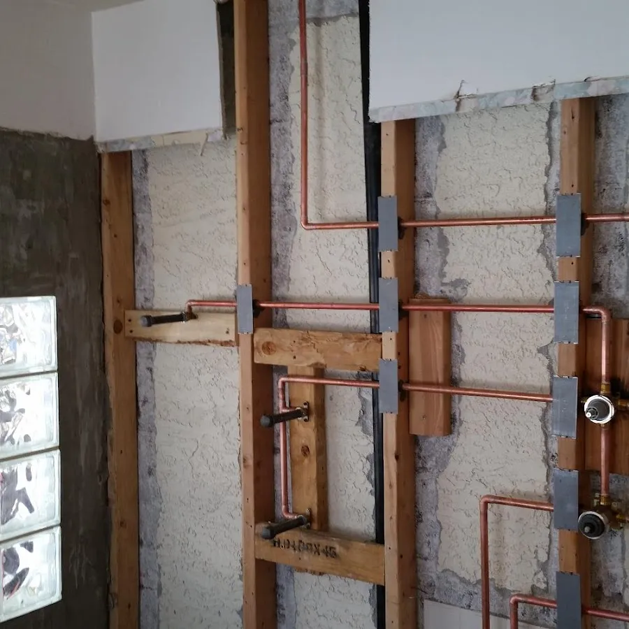 Copper pipe installation for Burst Pipe Repair in Marinette
